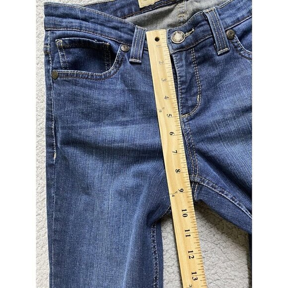 Nine West jeans Womens 4 Blue Mid Rise Wide Leg  Vintage America - Picture 7 of 11